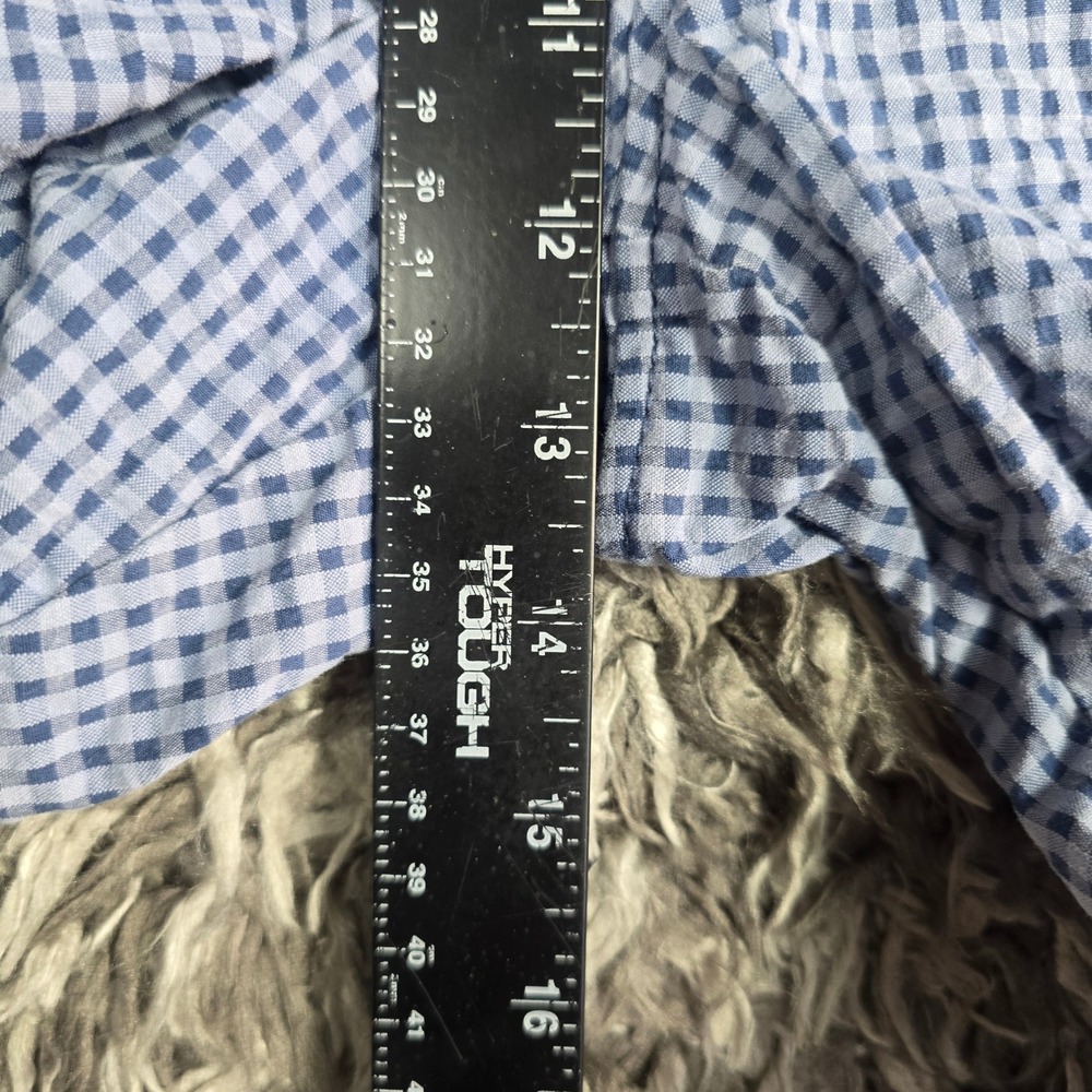 Tommy Hilfiger Mens Blue Gingham Check Chino Shorts Size 40 78J4911-410 Stretch - Picture 6 of 9